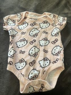 NewBorn Hello Kitty Onesie