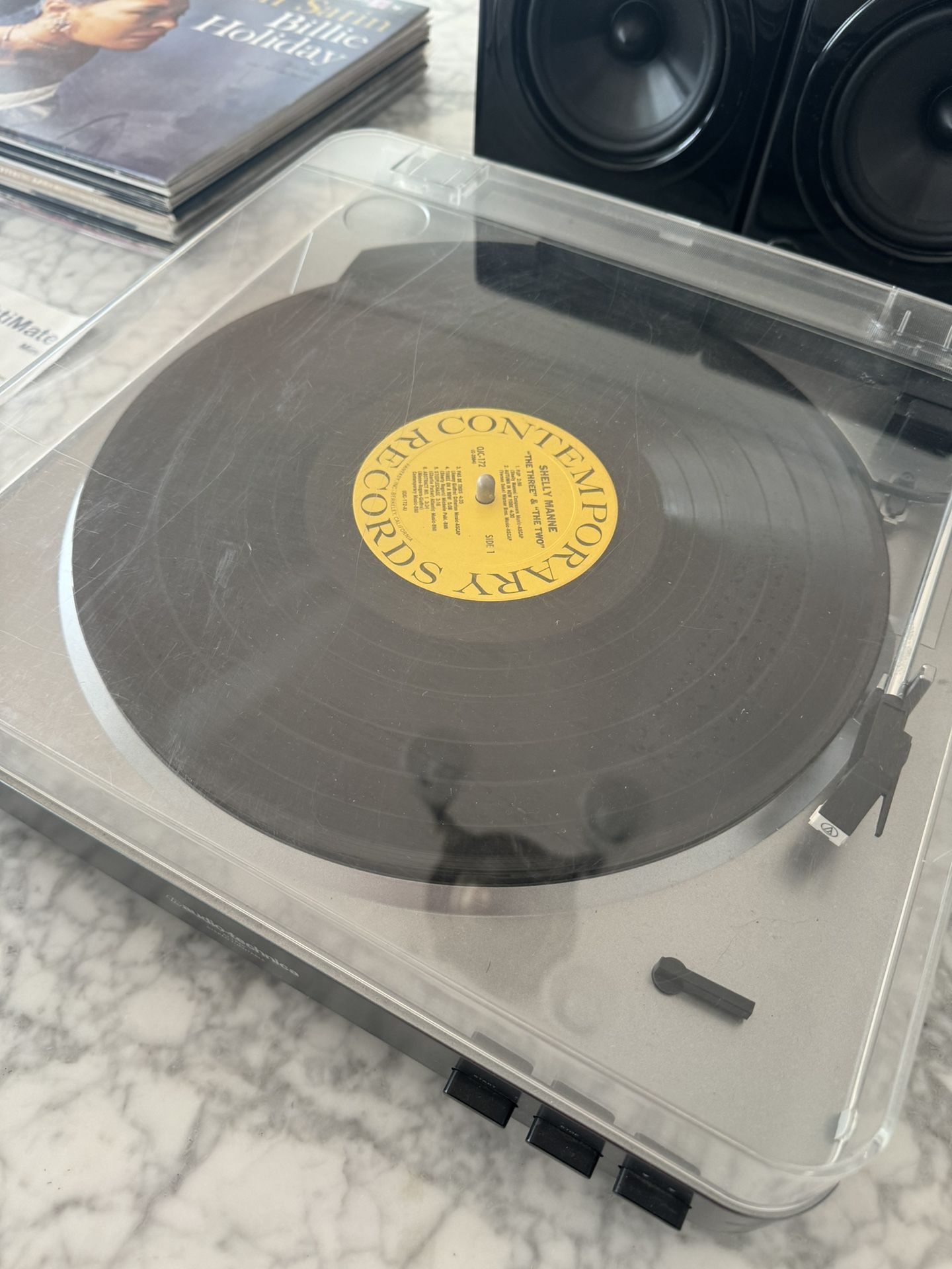 Audio-Technica Automatic Record Player & Aktimate Speakers