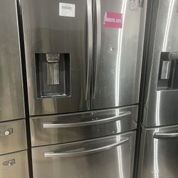 SALE!!! Refrigerator 4 doors 36” inches wide French doors 🚪 nevera heladera frío 