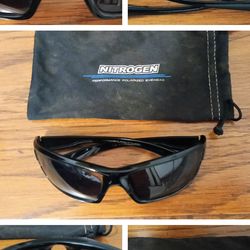 Nitrogen black glasses with bag $10