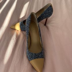 Blue heels