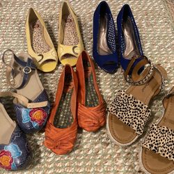 SUMMER SHOES!! New! Sizes 5-8