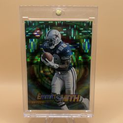 1995 Emmitt Smith Collectors Edge Edge tech Circular Prisms Card🔥