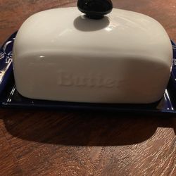 Porcelain Butter Dish