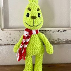 Crochet Grinch Plushie