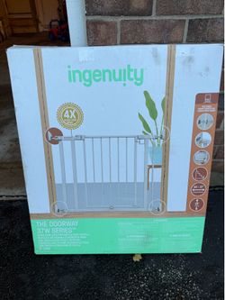 Brand New Ingenuity Safety Gate (The Doorway 37W Series)