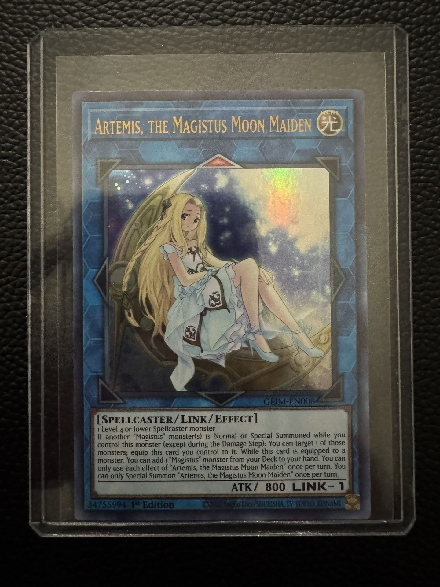 Yu-Gi-Oh! Artemis, The Magitus Moon Maiden