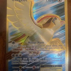 Pokemon Pidgeot EX 104/108 Full Art Holo Rare XY Evolutions NM/M 💎