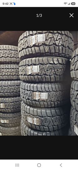 New 305-55-20" GritMaster R/T tires