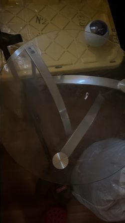 Glass table