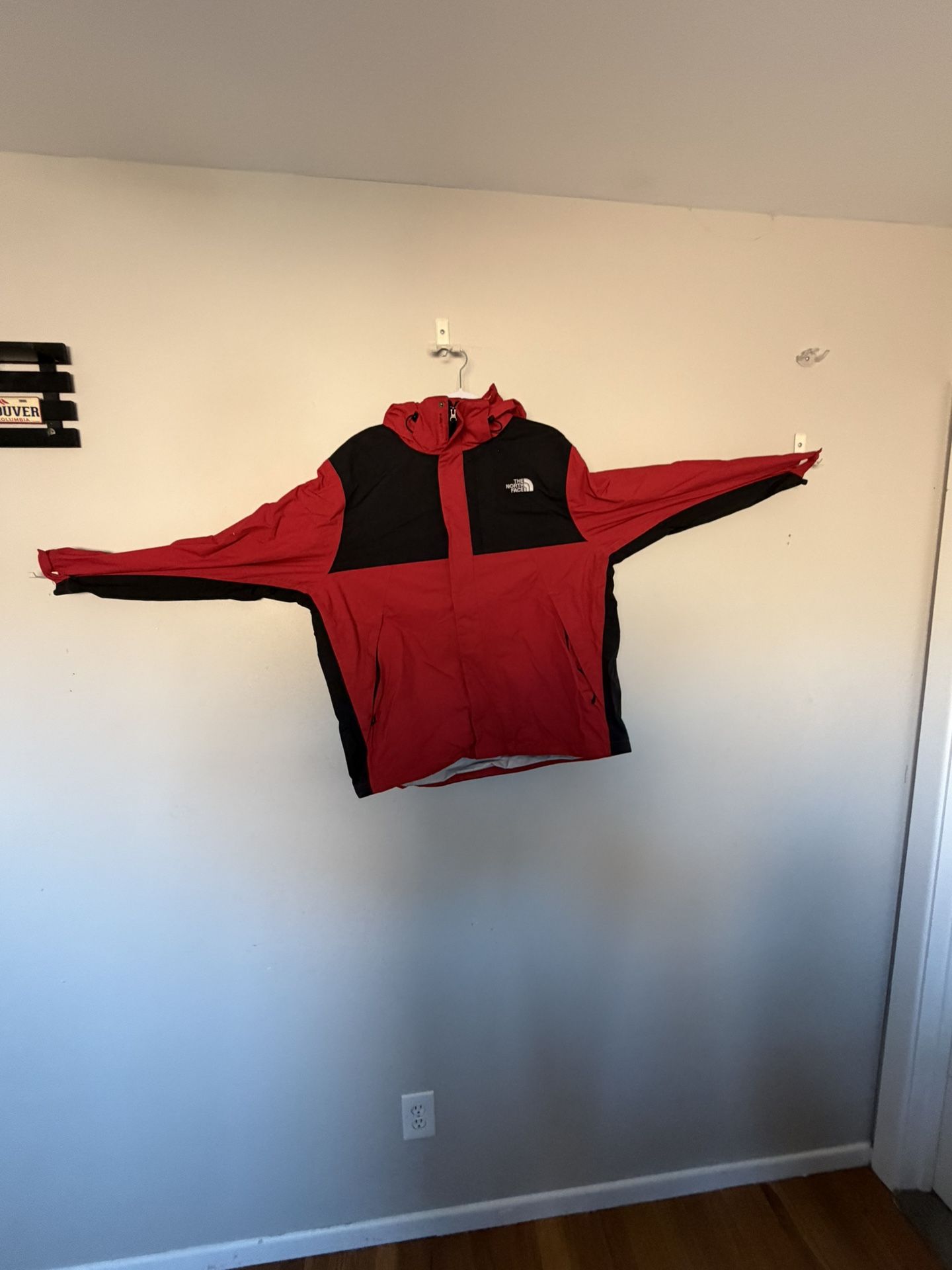 The North Face Bold Red & Black Outdoor Jacket