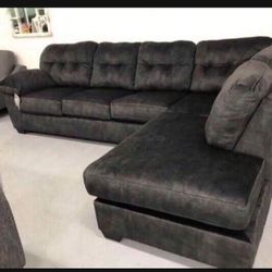In Stock| Accrington Dark Slate Sectional ~ Fast Delivery 🚚 