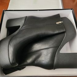 Platform Ankle Boots BLACK SZ 7