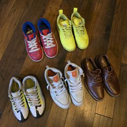 Size 2 Boys Shoes & Cleats Bundle