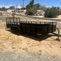 7x18 CAR CARRIER/ CARGO TRAILER