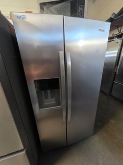 Whirlpool side by side stainless steel Refrigerator