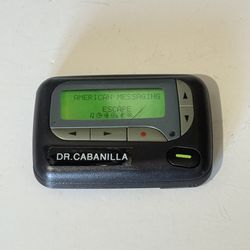 Alpha Elite Numeric Pager/Beeper (contact info removed) MHz Turns On“UNTESTED”Buy As Is Read! 