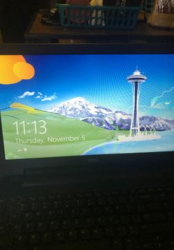 Dell core i3 laptop with Cords, Used But In Decent Condition!