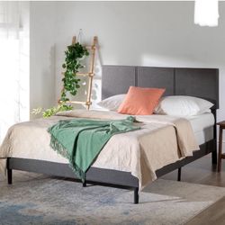 45" Upholstered Bed Frame, King, New in Box 