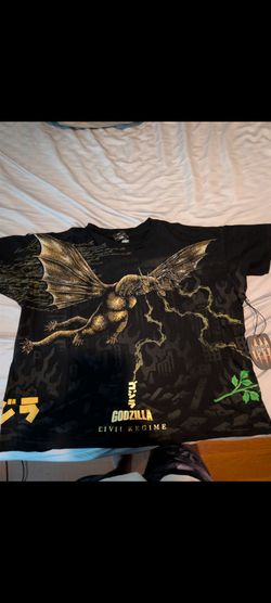Darc Sports Ghidorah's City Chaos "Side By Side" Everyday DISTRESSED Tee in Black New M