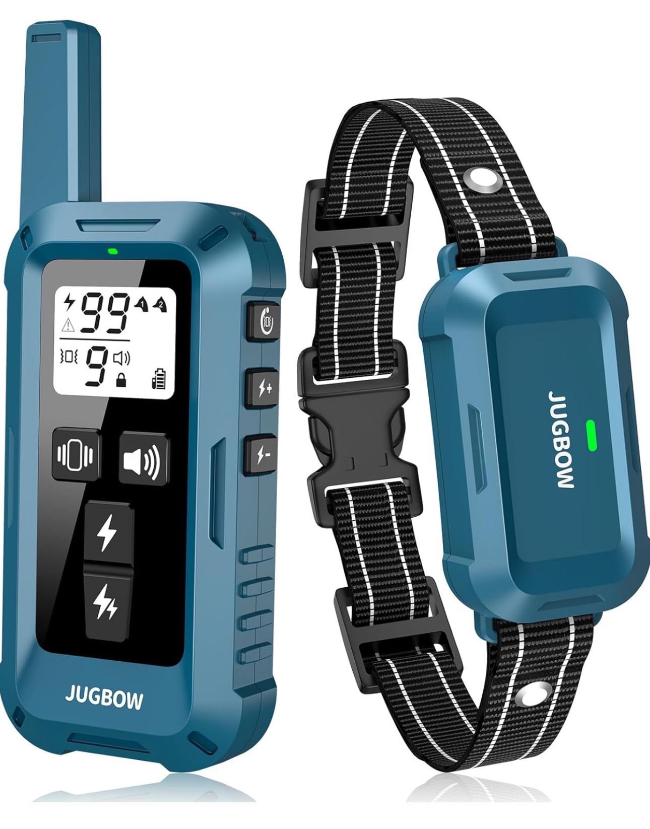 Dog Shock Collar - 4200FT Dog Training Collar with Remote, IPX7 Waterproof Electric Collar with 4 Training Modes, Security Lock, Rechargeable e-Collar