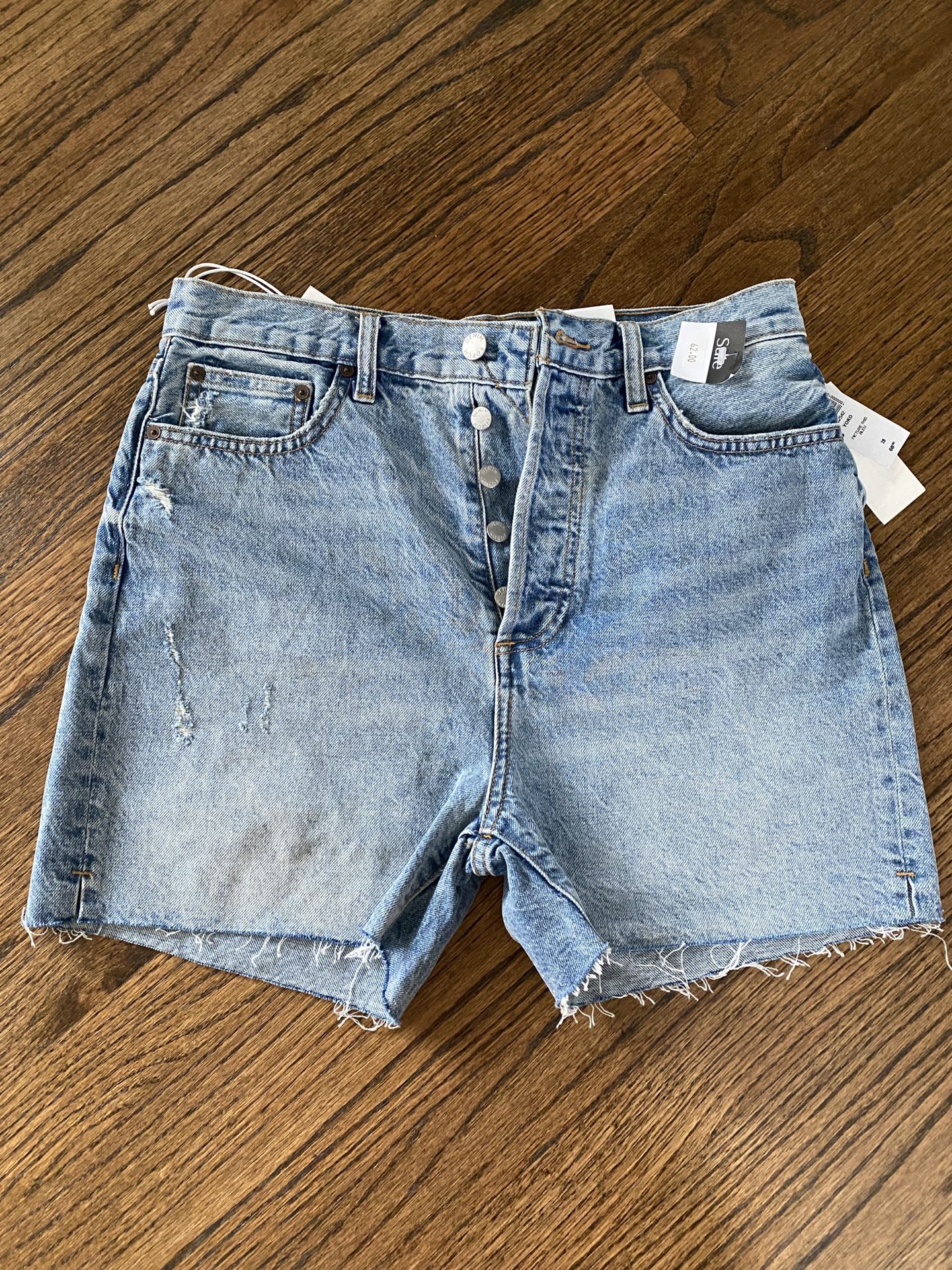 Aritzia denim forum shorts