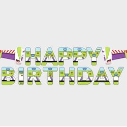 Buzz Light Yr Bday Banner 