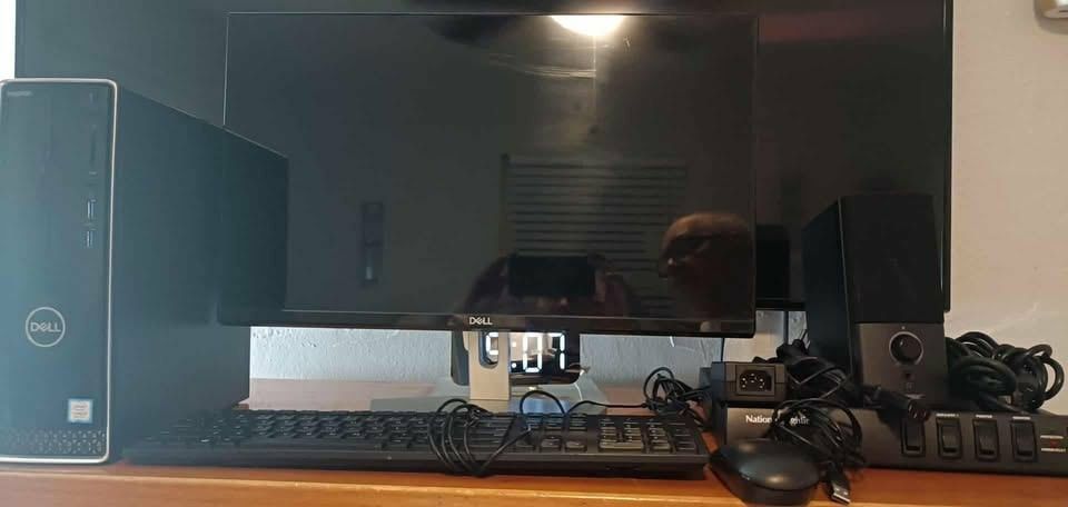 Dell Monitor With Dell Tower