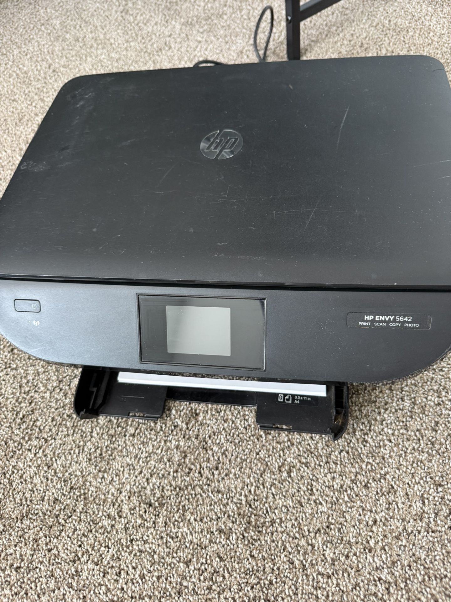 HP Envy 5643 All-In-One Inkjet Wireless Printer - NO INK