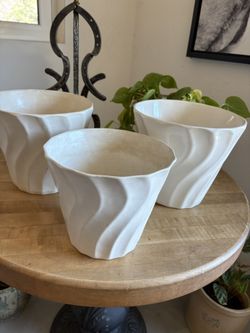 Antique Bauer Pots Sizes 8,9,10