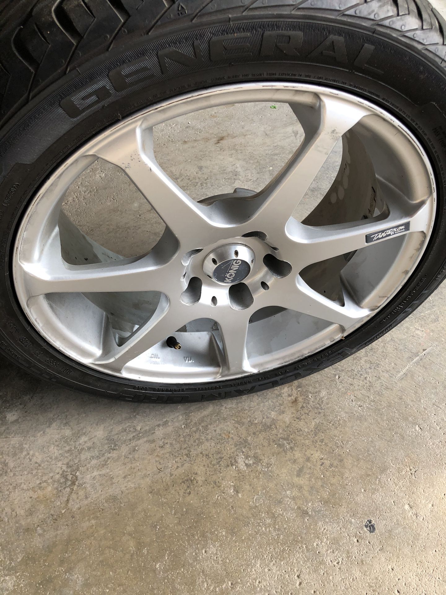Konig wheels and tires