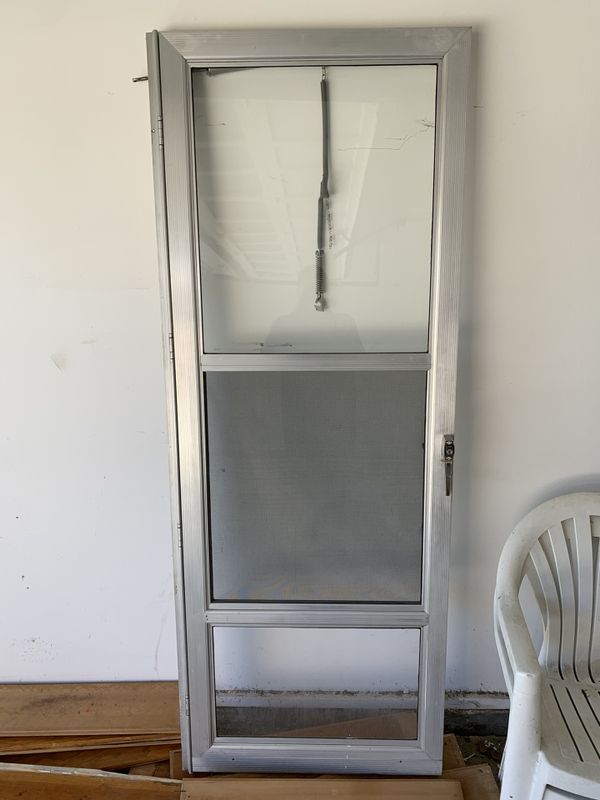 Aluminum screen door for Sale in Dallas, TX OfferUp