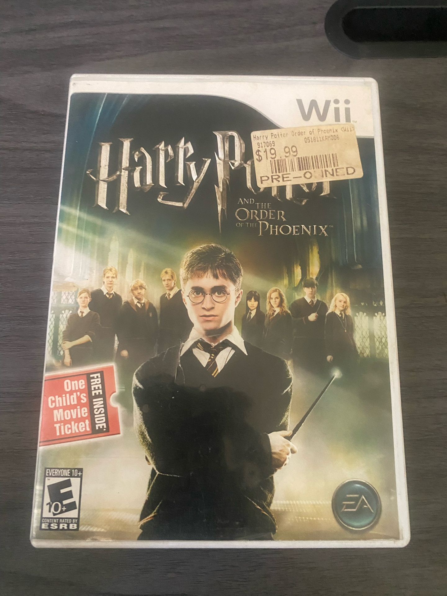 Harry Potter, and The Order of The Phoenix Wii