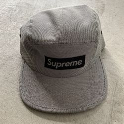 SUPREME JACQUARD BOX LOGO CAMP CAP