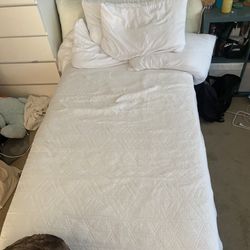 Twin Bed With Mattress