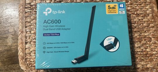 TP LINK AC600 High Gain Wireless Dual Band USB Adapter