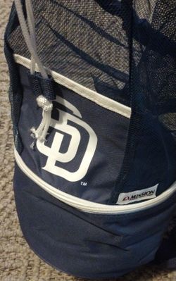 San Diego Padres lunch bag with insulation inside arm strap