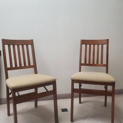 2 Fold Up Chairs