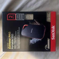 SanDisk Extreme Pro 2TB Portable SSD
