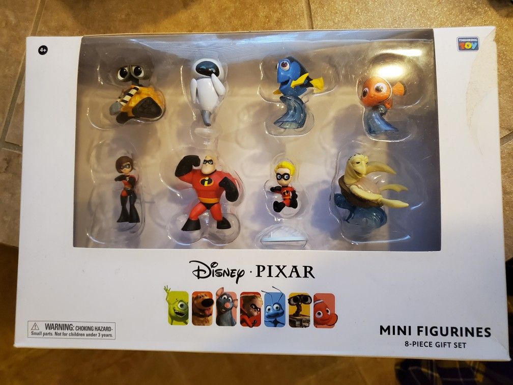 Disney Pixar Mini Figurines - Please Read Description Section