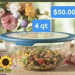 Conteiner  Línea Wildflawer 4.5 qt Especial  $50.00 Gurda Comida Ensaladas Postres  Puedes Hornear Princess  House Ventas  Finales