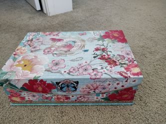 Floral  Card Board Box