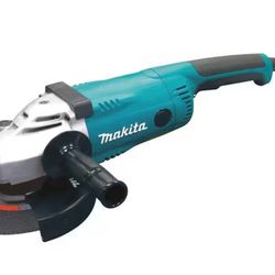 15 Amp 7 in. Corded Angle Grinder with Grinding wheel, Side handle and Wheel Guard