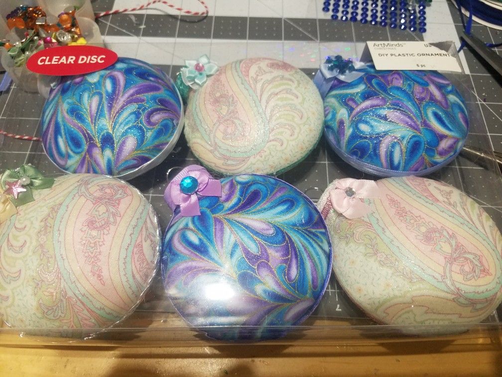 Handmade christmas ornaments