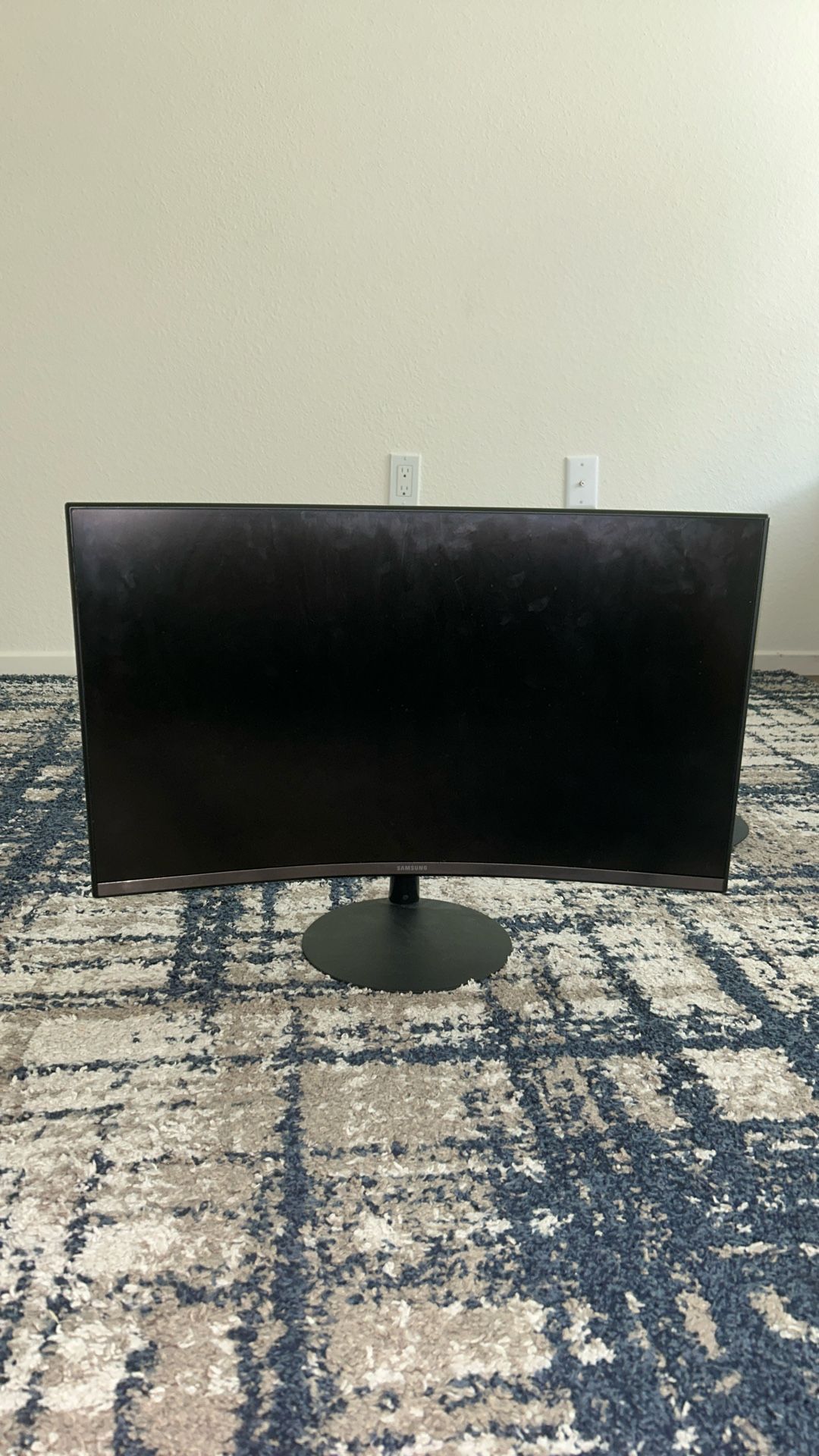 Samsung S39C 27" Curved 75Hz LED Monitor, Black