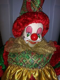 Collectible porcelain Clown