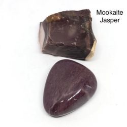 Mookaite Genuine Rough & Polished Stones from Australia 45g Total