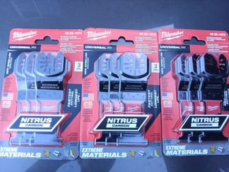 MILWAUKEE MULTI TOOL BLADES