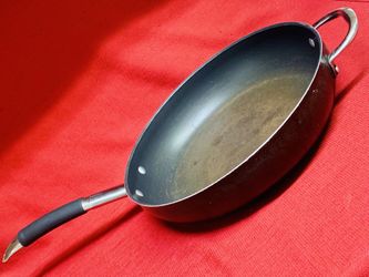 Extra Large Professional Bialetti Pot Pan Skillet 7.5 Qt 14.5”dia x 3"tall-Italy  
