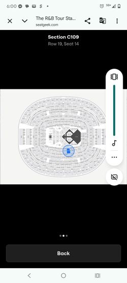 1 Usher and Chris Brown ticket for Sunday night